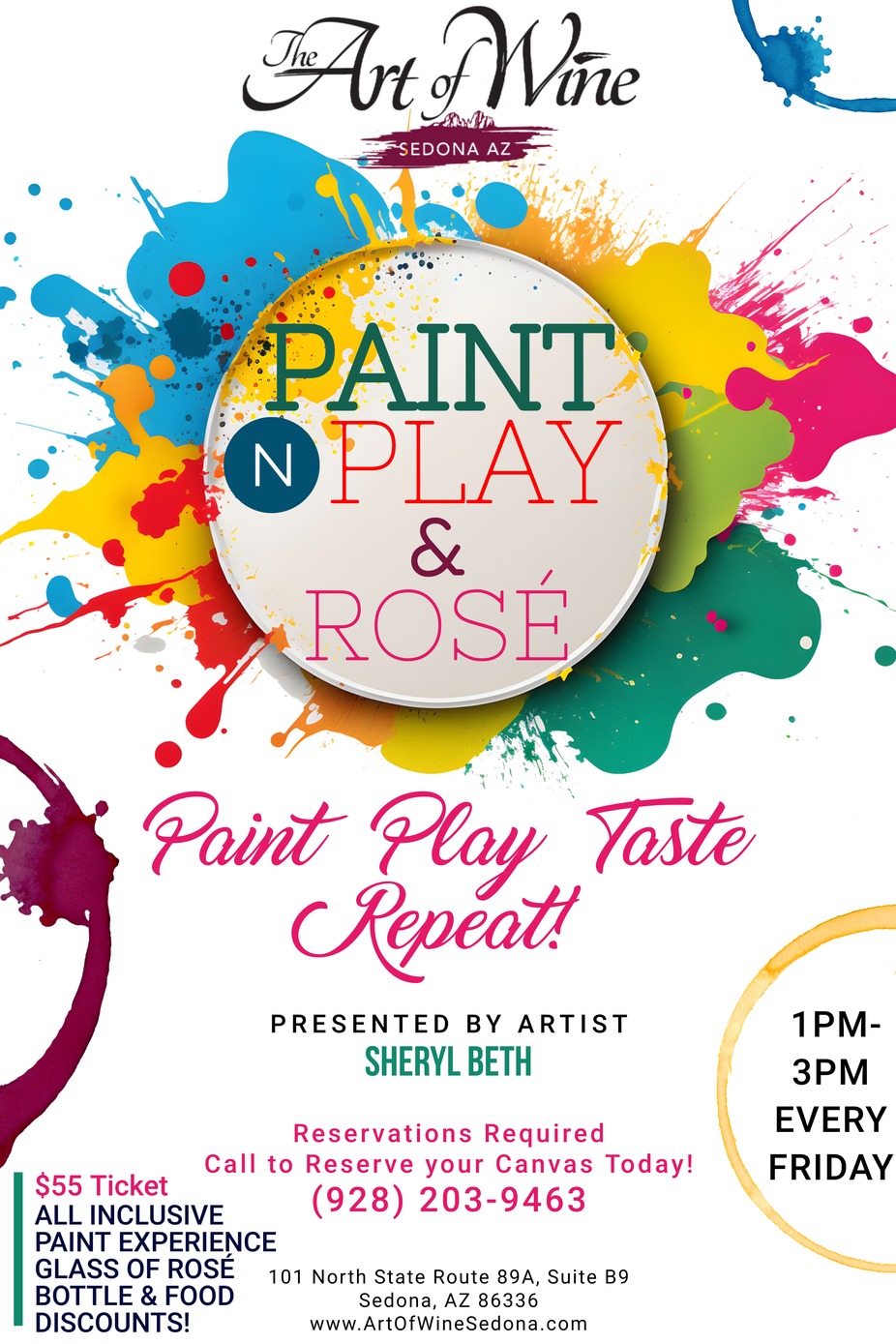 The Art of Wine events