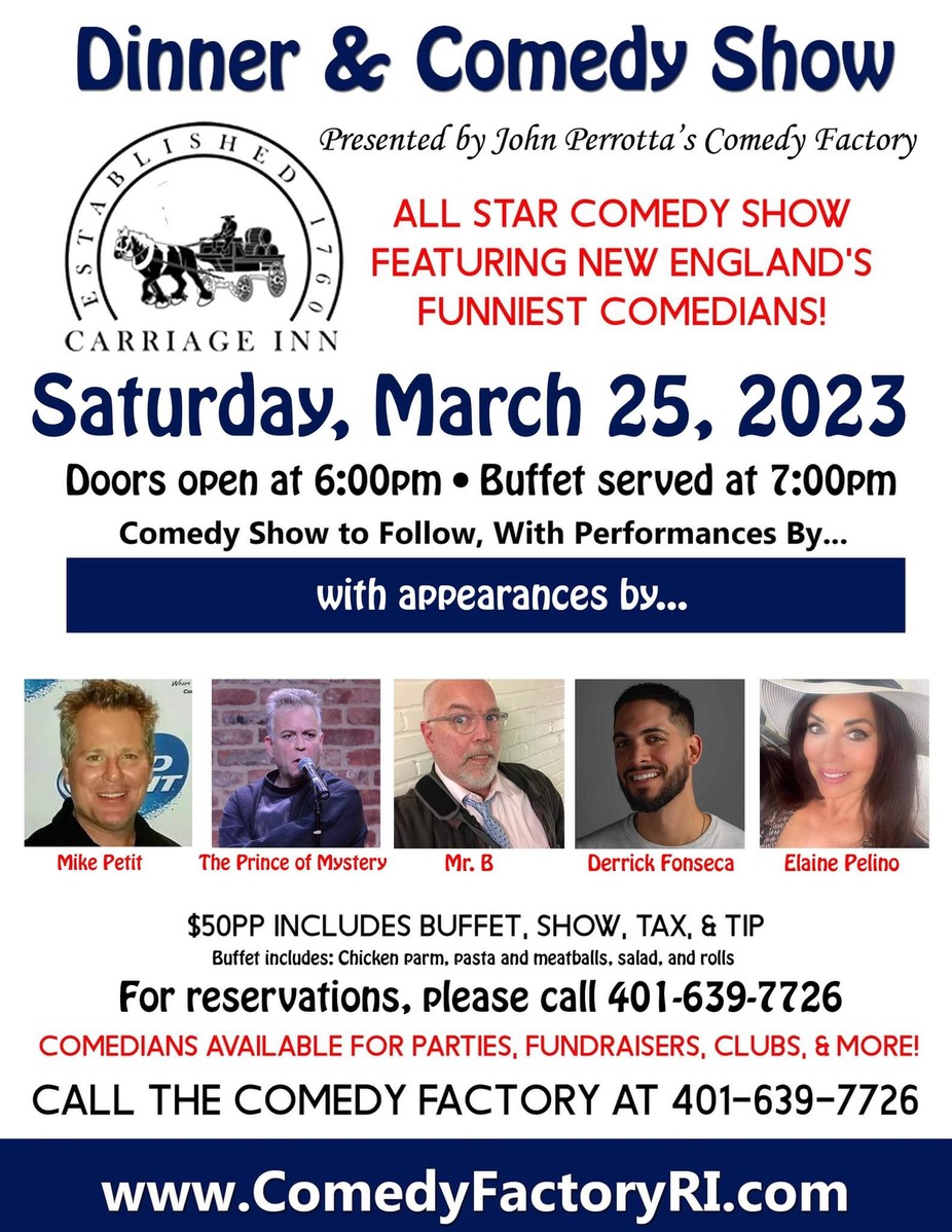 March's Dinner & Comedy Show event photo