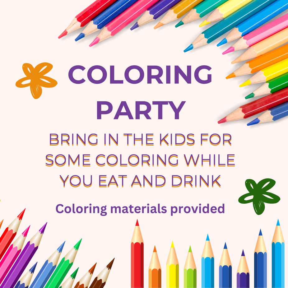 All Day Coloring Party! event photo