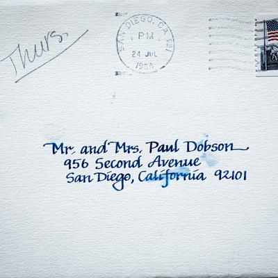 A letter from 1984 addressed to Mr. and Mrs. Dobson