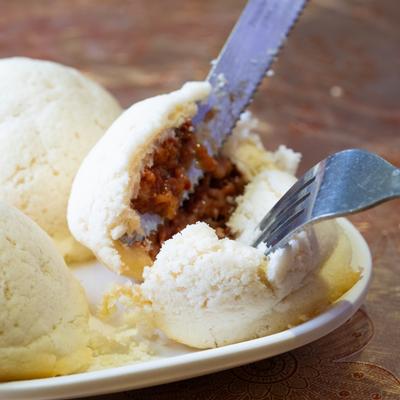 Snow mountain char Sin Bun.