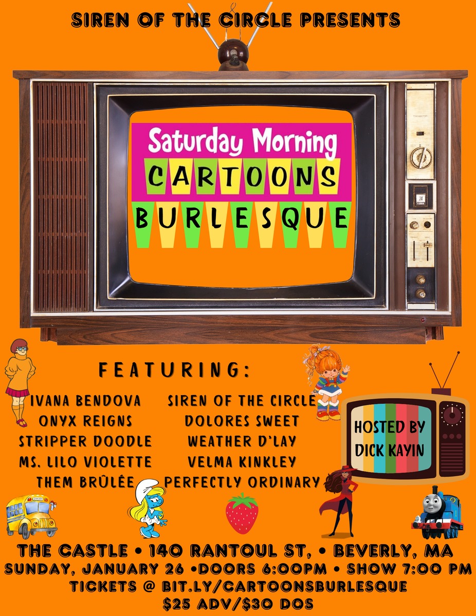 Saturday Morning Cartoons Burlesque event photo