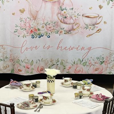 Bridal Shower event background.