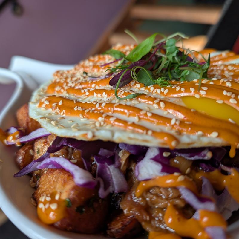 Korean BBQ Pulled Pork Skillet 🍳🔥 photo