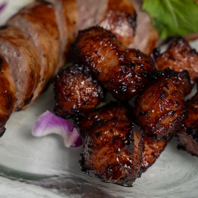 menu item 11 of 13, Candied Alligator