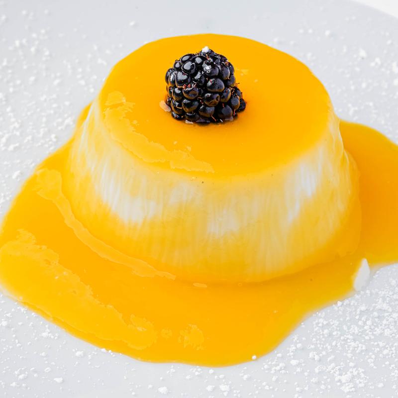 menu item 30 of 31, Mango Panna Cotta