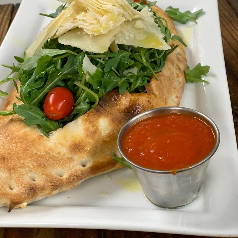 Arugula & Parmesan Calzone photo
