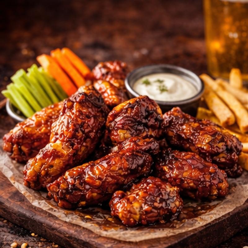 Crispy Fried Hot Wings photo