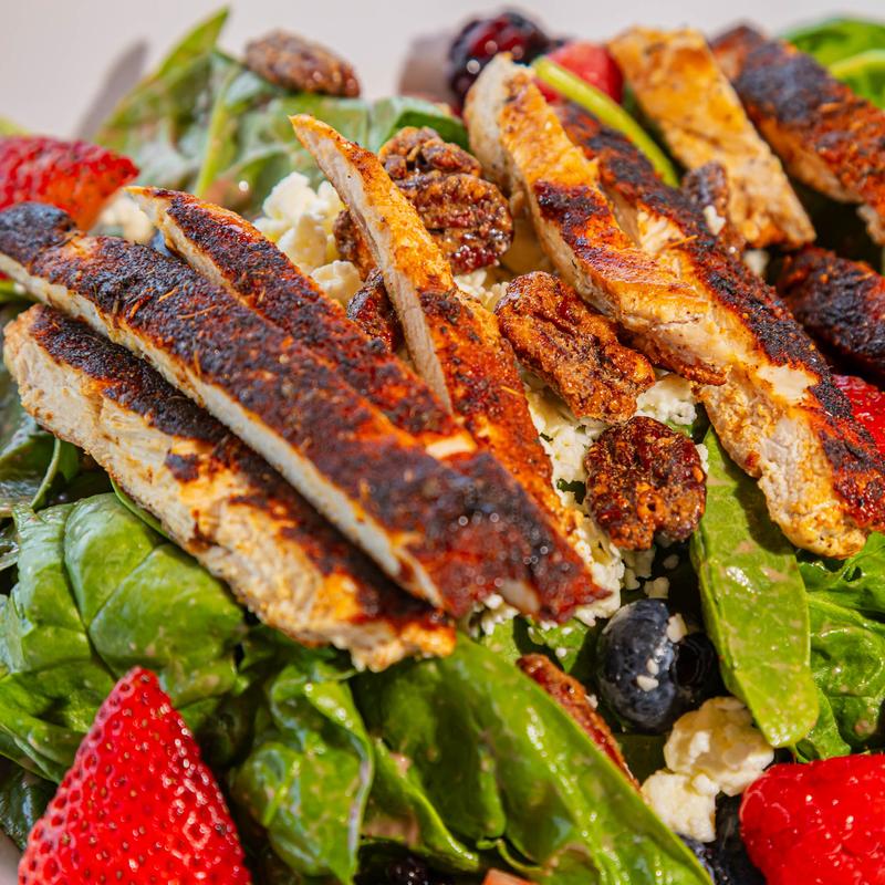 Whale Berry Spinach Salad photo