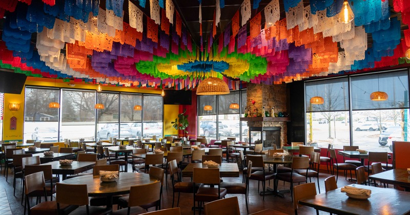 Interior, main dining area