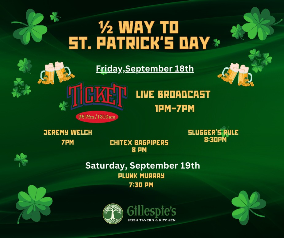 1/2 Way to St. Patrick's Day Celebration event photo