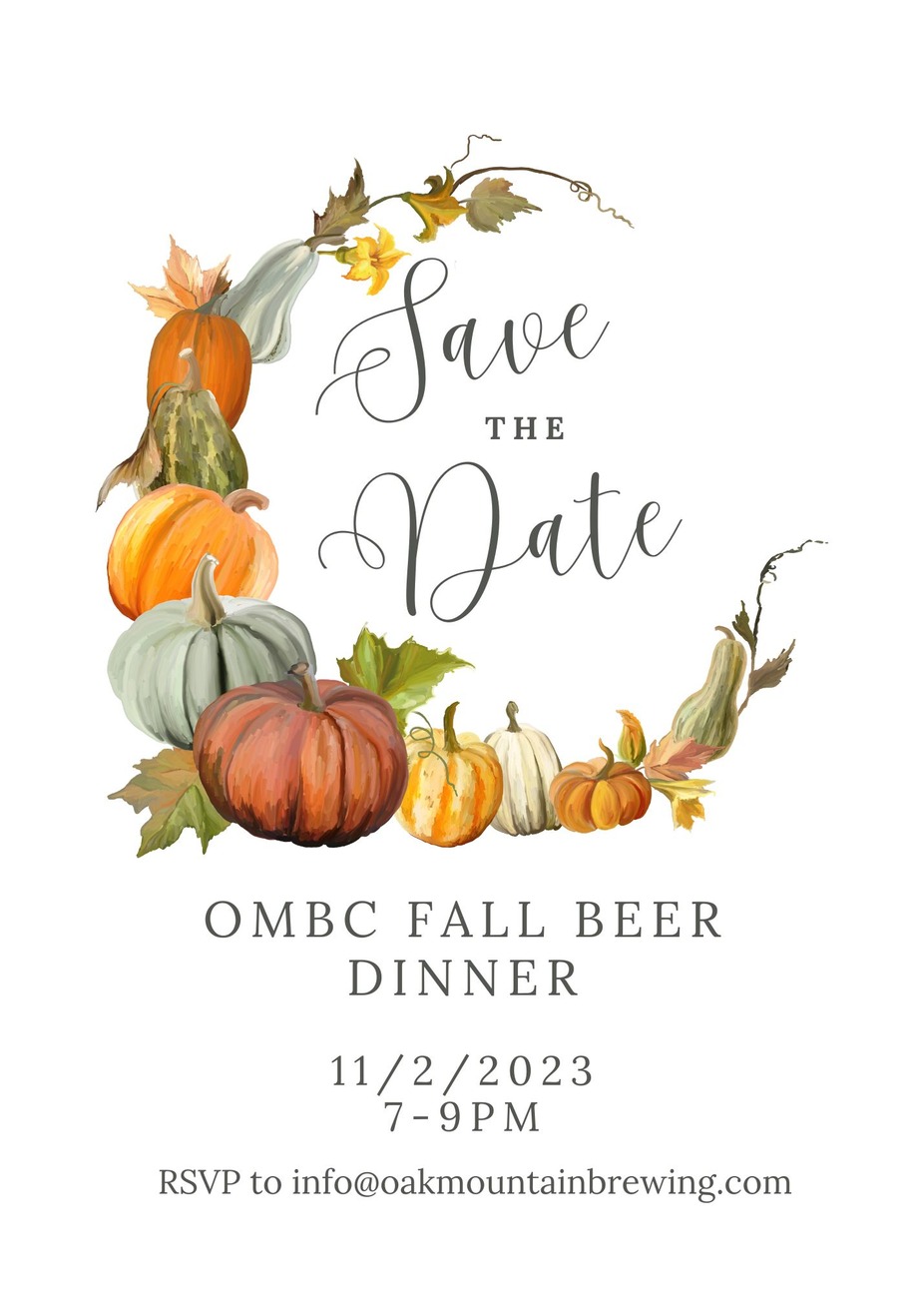 OMBC Fall Beer Dinner event photo