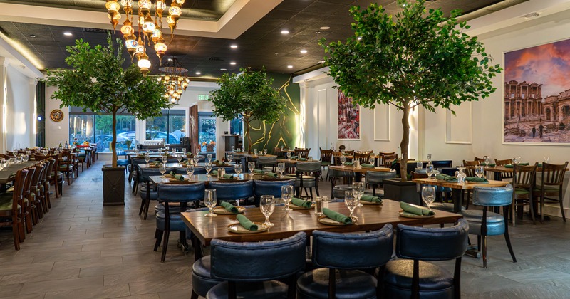 Interior, main dining area