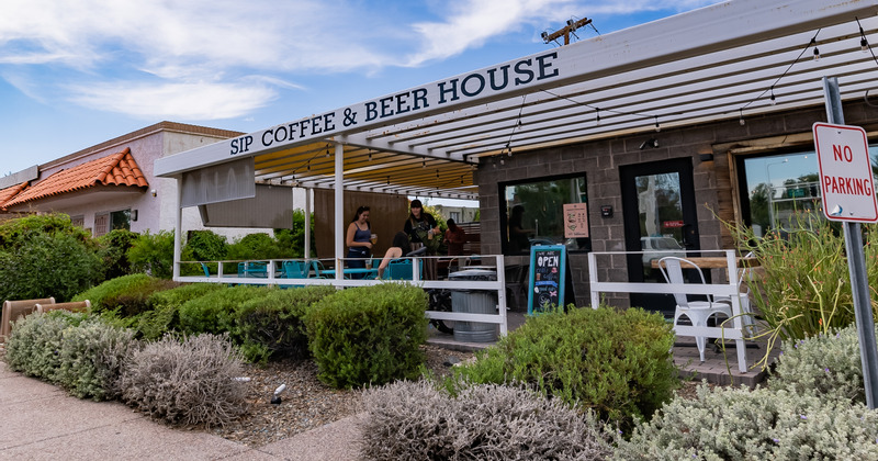 Exterior, main entrance