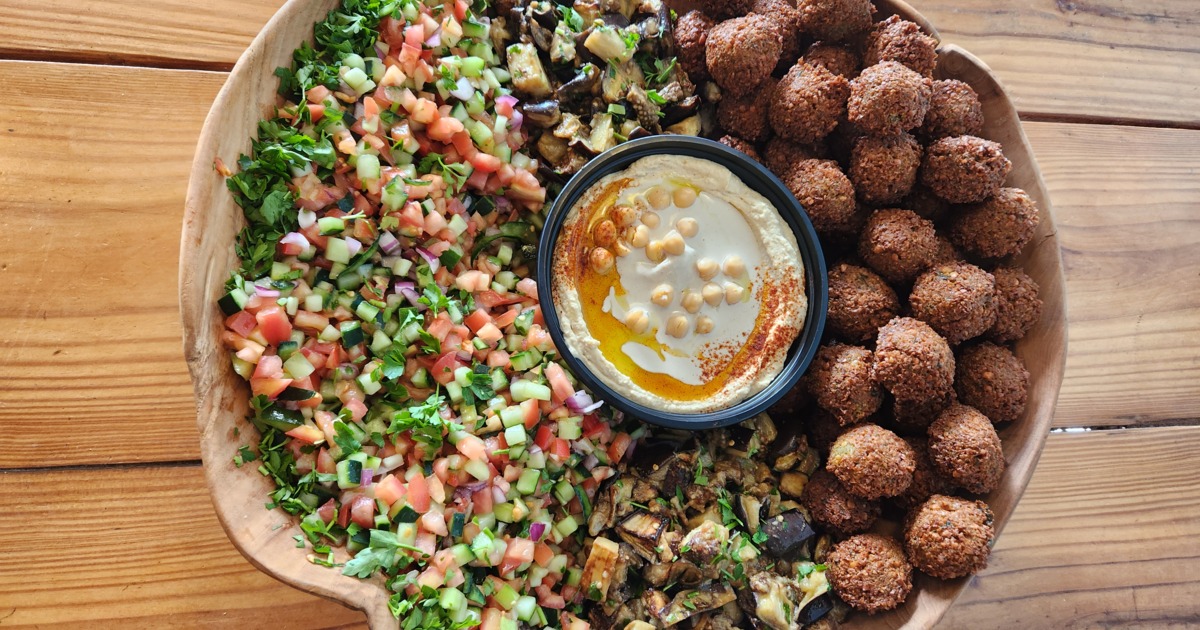 serve our food in your own plate