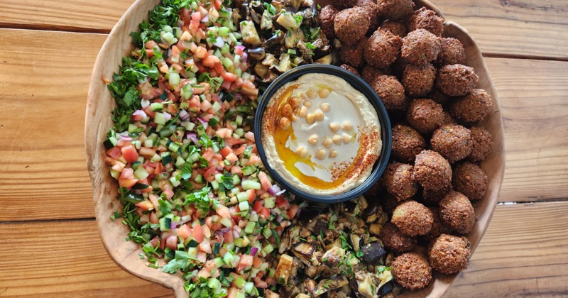 serve our food in your own plate