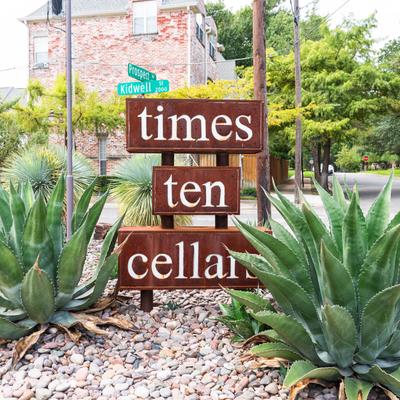 times ten cellars sign