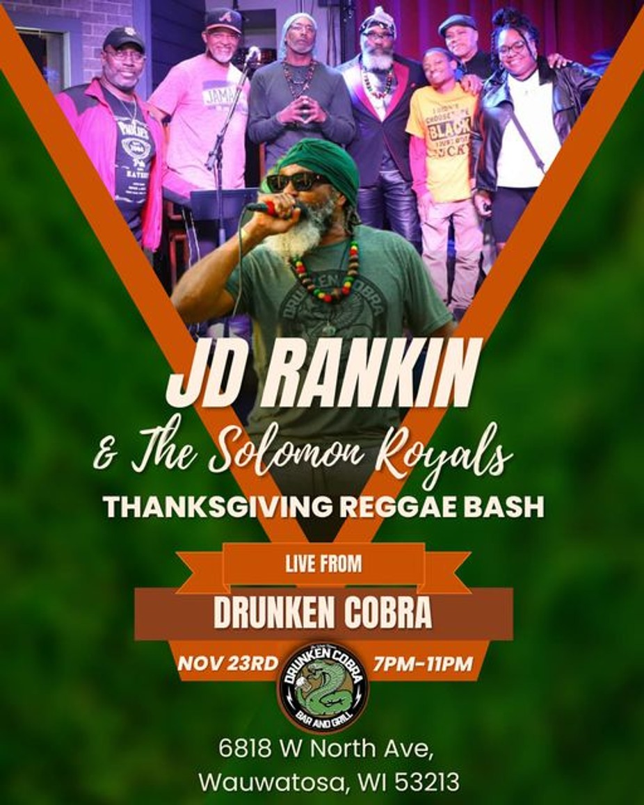 Thanksgiving Reggae Bash! event photo