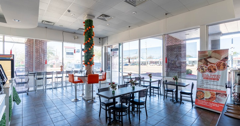 Interior, main dining area
