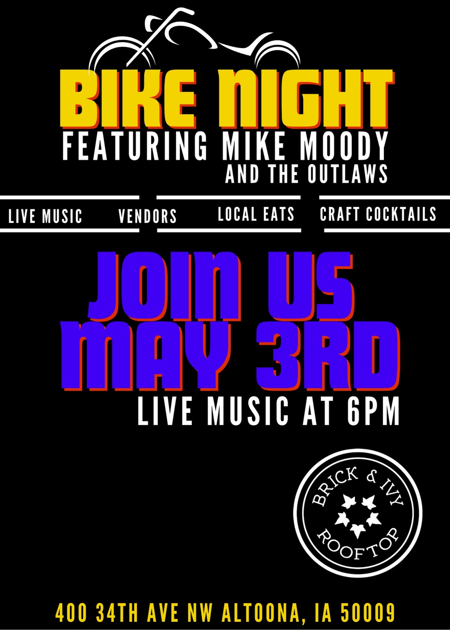 BIKE NIGHT featuring Mike Moody and the Outlaws event photo