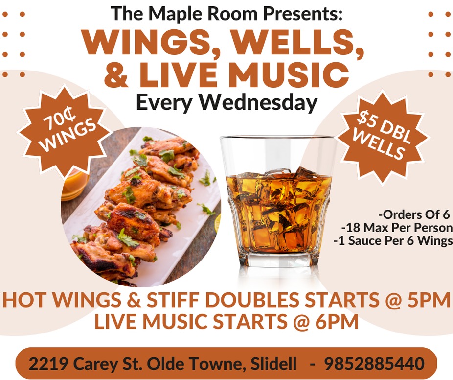 Wings, Wells, & Live Music event photo