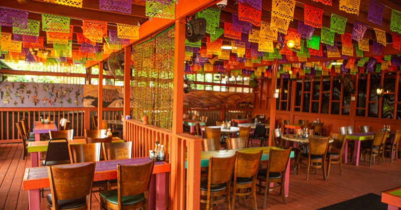 Interior, dining area