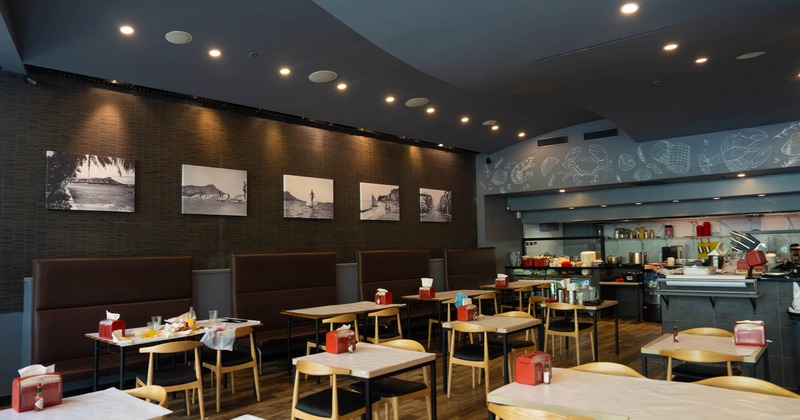 Interior, dining area