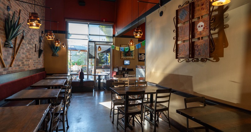 Interior dining space