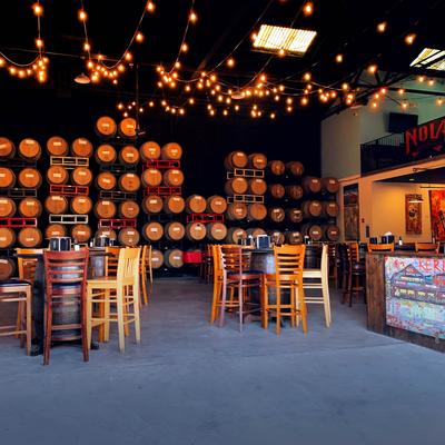 Interior, seating area.