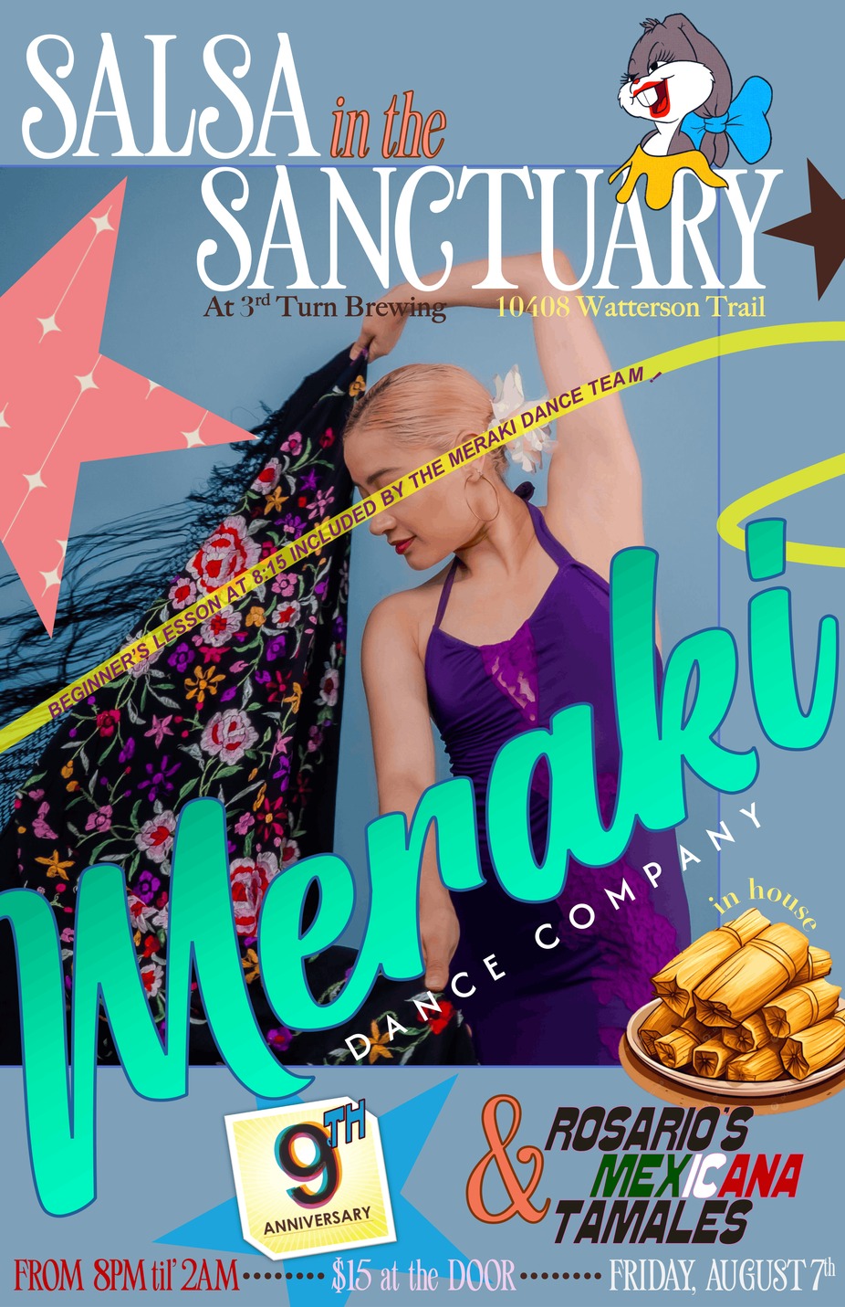 SALSA IN THE SANCTUARY #4: MERAKI DANCE COMPANY'S 9th ANNIVERSARY event photo