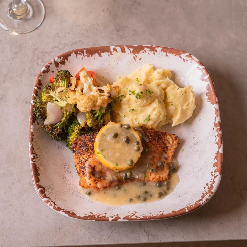 Blackened Atlantic Wild Salmon photo