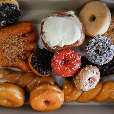 Delicious mix of our amazing Donuts.
