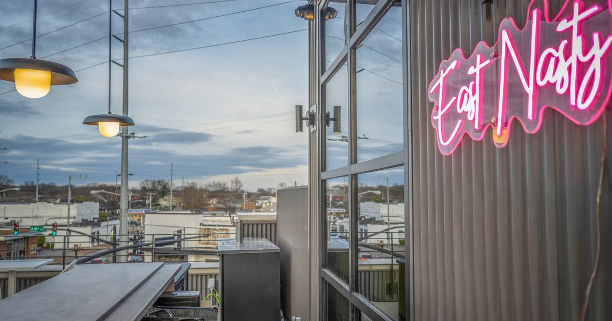 East Nasty neon sign