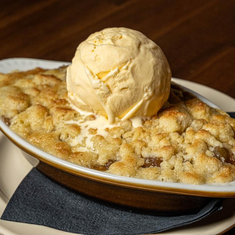 Apple Crumble & Ice - Cream photo