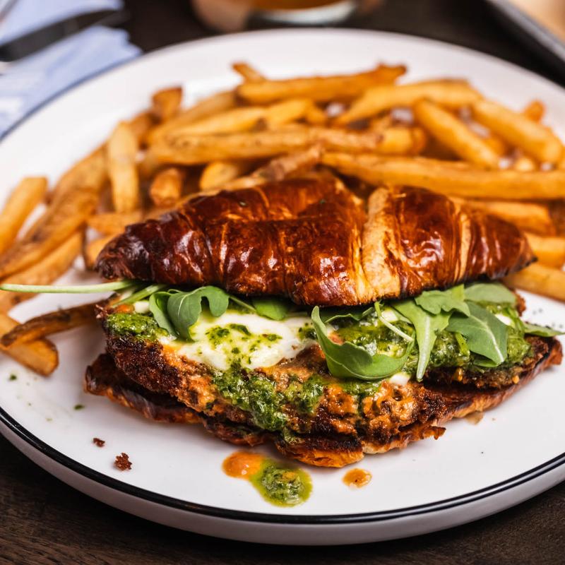 Chicken Vodka Parm sandwich photo