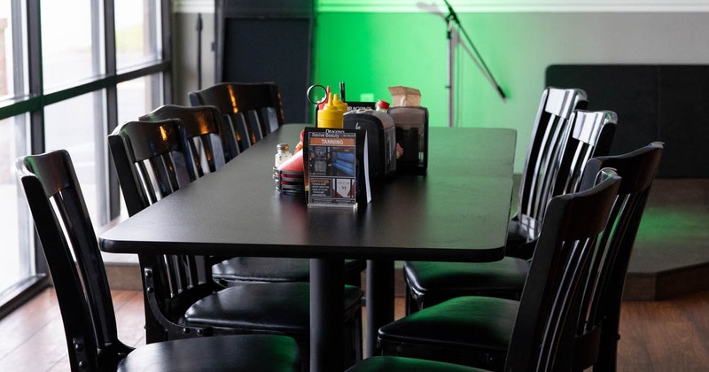 Interior, dining area