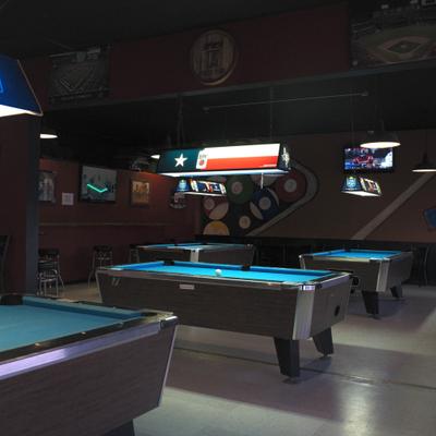 Billiard Pool Area.