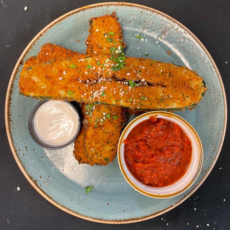 menu item 4 of 85, Fried Zucchini