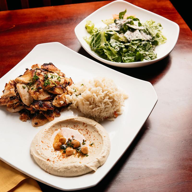 Chicken Shawarma or Gyros Plate photo