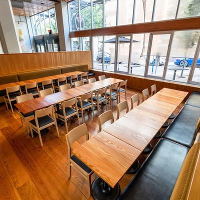 Semi-private dining room