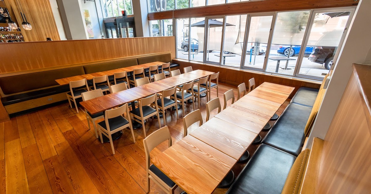 Semi-private dining room