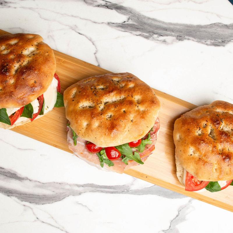 Mini Round Focaccia photo