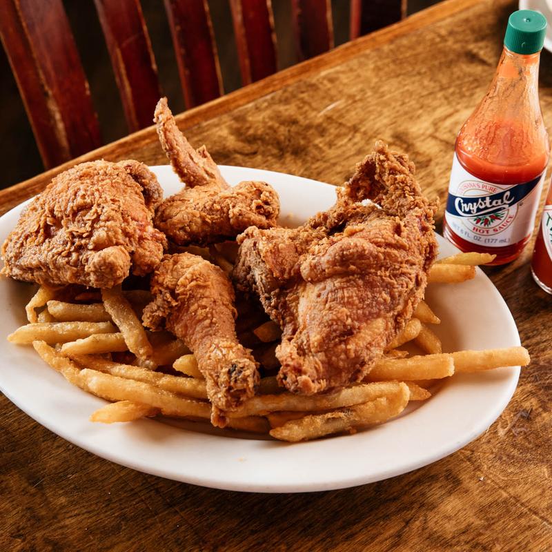1/2 Fried Chicken with Fries photo