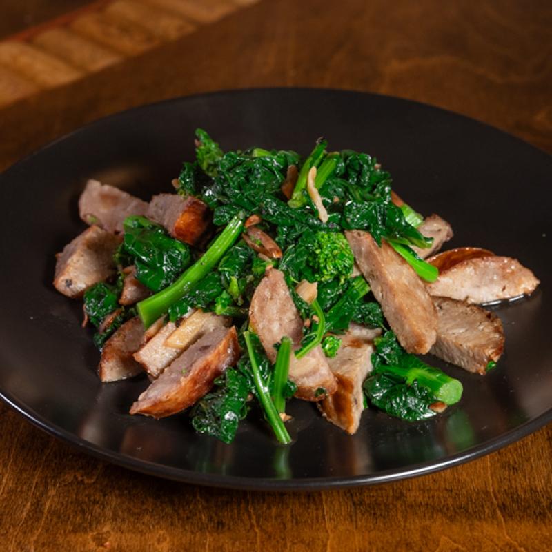 menu item 7 of 14, Broccoli Rabe & Sausage (GF)