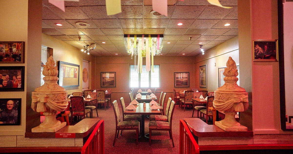 Semi Private Dining Area can accommodate up to 40 guests
