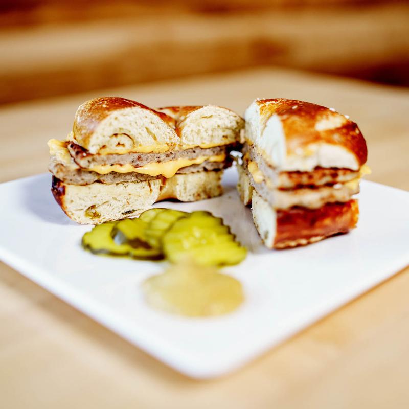 Double Sausage Cheese Sandwich photo