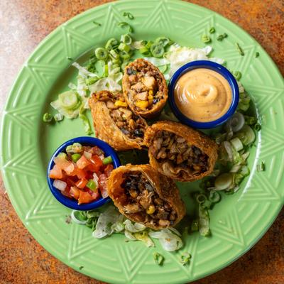 Southwest Chicken Eggrolls.