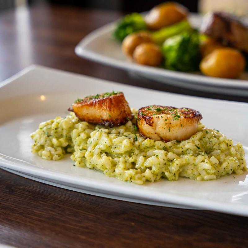 Jumbo Seared Scallops* photo