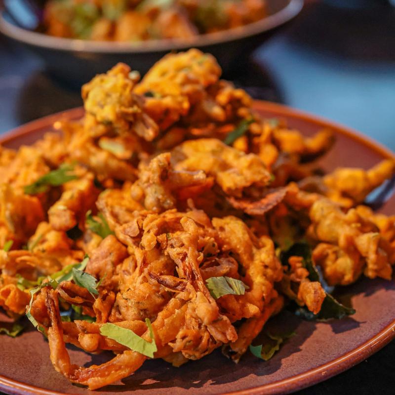 menu item 7 of 9, Onion Pakkoda
