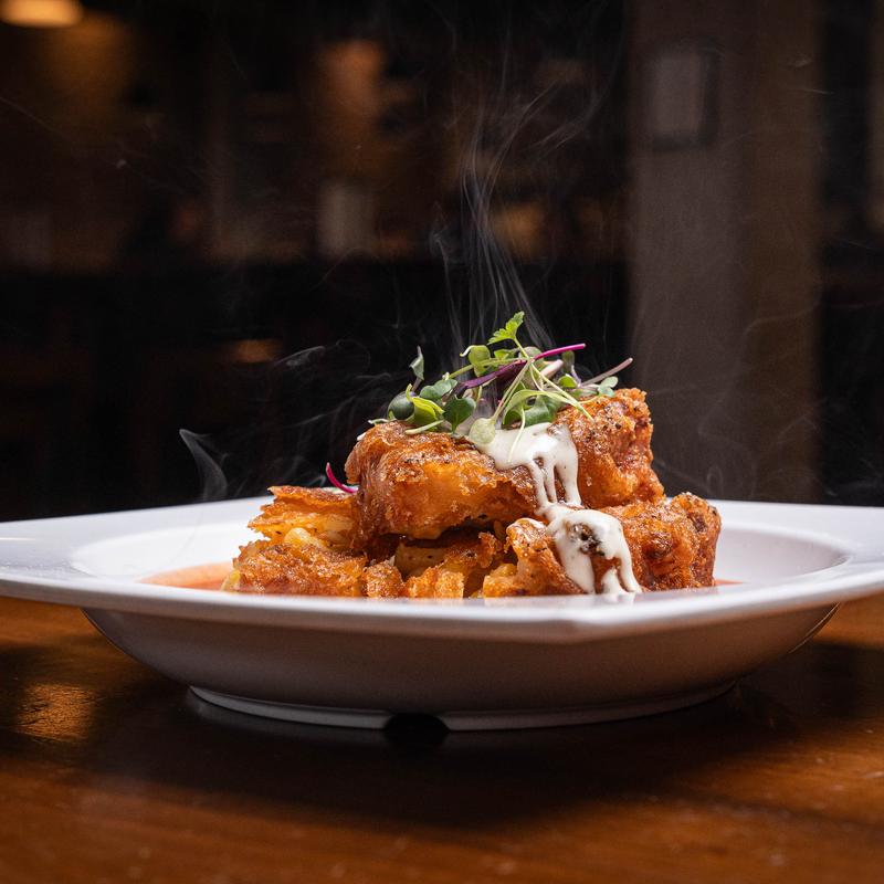 menu item 18 of 20, Tempura Buffalo Mac